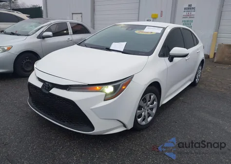 2021 Toyota Corolla Le z USA, uszkodzony, nr VIN JTDEPMAE3MJ155564